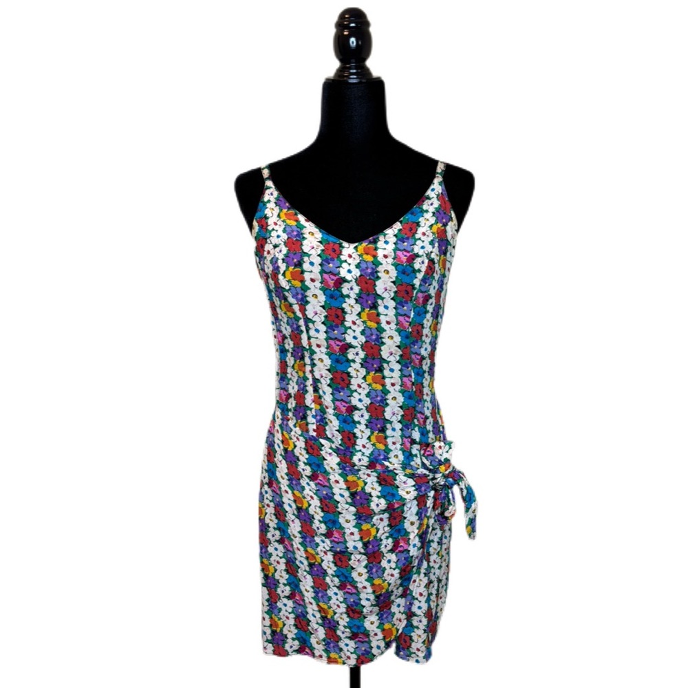 Vintage Betsey Johnson Floral Mini Dress
